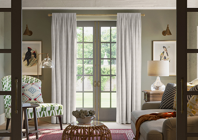 Foxford, Angora Grey - Made to Measure Curtains - Image 3